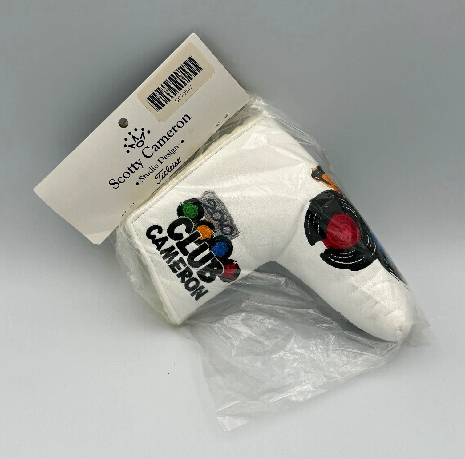 Scotty Cameron Club Cameron 2010 Putter Headcover White