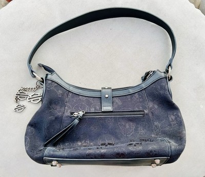 Vintage Harley Davidson Women's Skull/Purse/Shoulder Bag/Black