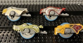 LEGO Legends of Chima Lot of 4 Flywheels & Fairings Working Ready To Go