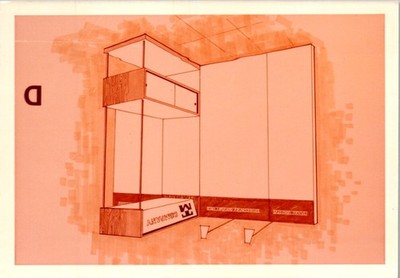 1970s ICSC Trade Show Booth Design Photograph FM Company Architectural Rendering