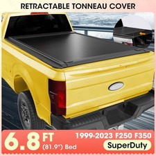 6.8ft Bed Retractable Tonneau Cover For 1999-2023 F250 F350 Superduty Waterproof 6.8ft Bed Retractable Tonneau Cover For 1999-2023 F250 F350 Superduty Waterproof