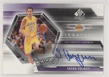 2004-05 SP Authentic SP Signatures Sasha Vujacic #SP-SV Auto fm0