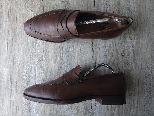Men Crockett & Jones Heels Brown 44