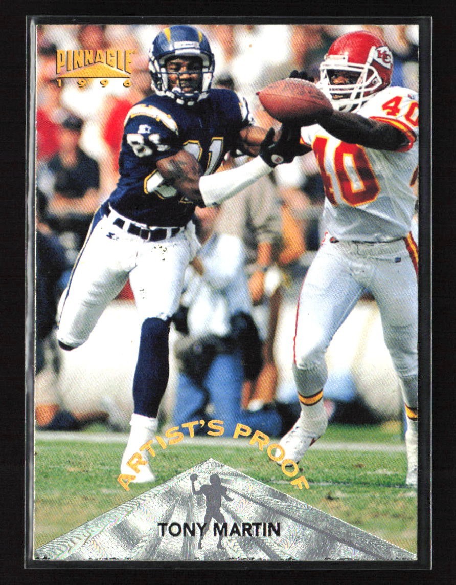 1996 Pinnacle - Artist's Proof Tony Martin #52