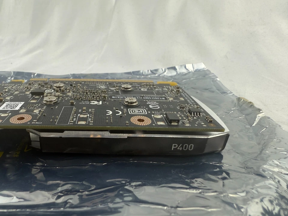 Nvidia Quadro P400 2GB Video Card 3x Mini Display Port Full Height & LP Brackets - Image 3 of 4