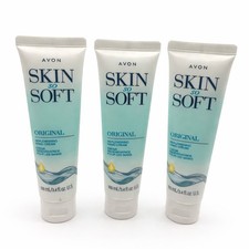 Avon Skin So Soft Original Replenishing Hand Cream 3.4 oz Pack of 3