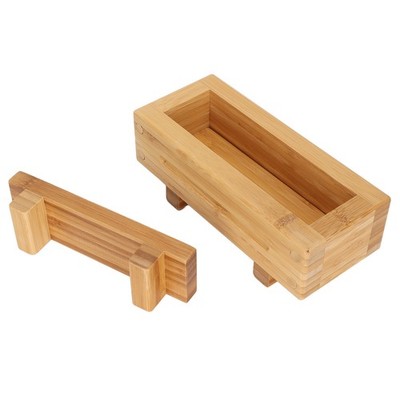 Wooden Sushi Press Mold DIY Rectangular Odorless Portable Rice Mold Box For SET