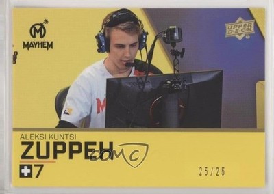2017 Upper Deck Overwatch League Inaugural Set Legendary Orange 25/25 Zuppeh c7o