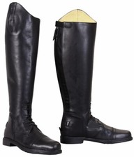 TuffRider Men's Baroque Horse Riding Field Boots, sz 12 XW calf NIB
