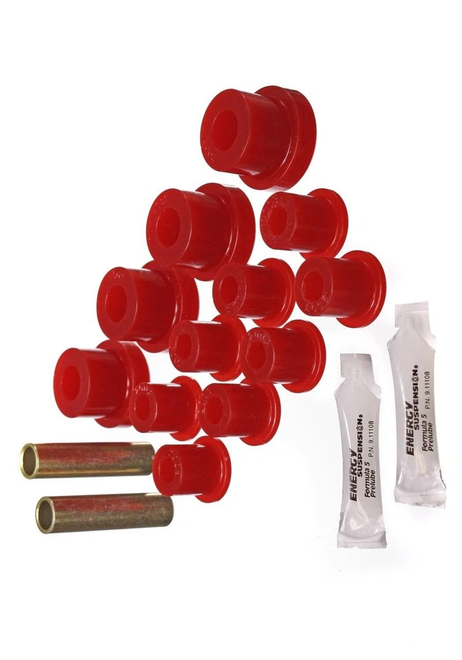 Energy Suspension 2.2102R Leaf Spring Bushing Set Fits 76-86 CJ5 CJ7 - Изображение 2 из 4