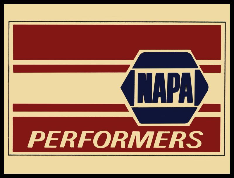 NAPA Auto Parts - Performers - NEW Metal Sign 24