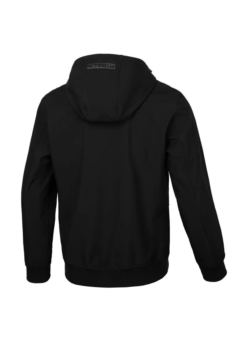 Veste Demi-Saison Homme Pit Bull West Coast Whitewood - Coupe Sportive à Capuche, Coupe-Vent Imperméable, Nylon Résistant, Idéale Entraînement, Running, Pluie Légère