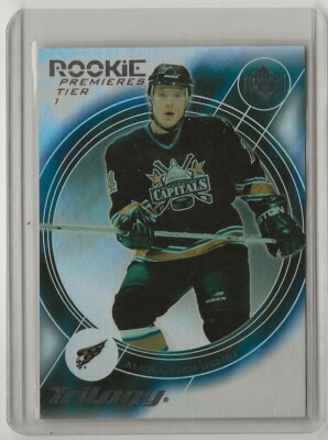 03-04 2003-04 Upper Deck Trilogy #166 Alexander Semin Rookie Premieres ...