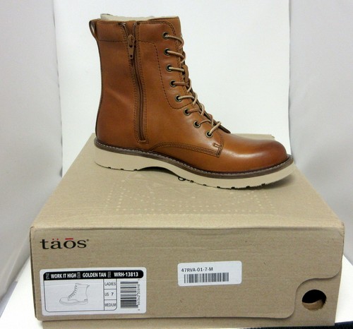 Taos Women's Work It High Boot Golden Tan 7