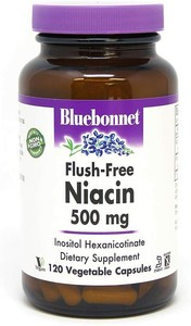 Flush Free Niacin 500 Mg,120 Count (743715004641)