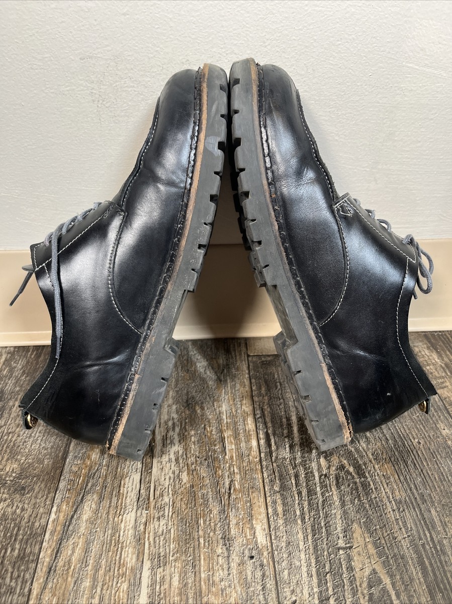 Birkenstock Men's Timmins Black Leather Lace Up Casual Dress Birkenstock Men's Timmins Black Leather Lace Up Casual Dress