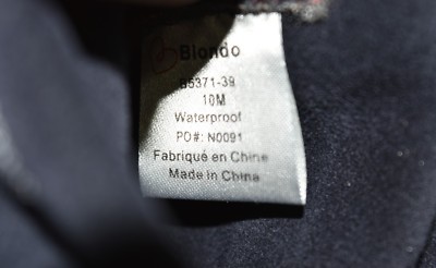 New! Blondo 'Fay' Waterproof Ankle Boot Blue Suede Size 10 M B5371