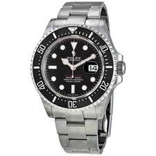 Rolex Sea-Dweller Men's Black Watch 