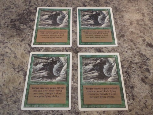 4x Playset MTG Magic the Gathering Complete Set of 4 x4 Card Revised 3rd Edition - Picture 169 of 188
