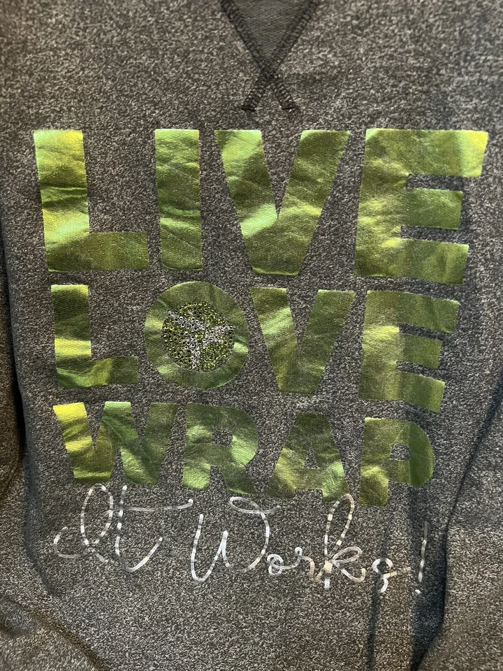 Sudadera pulóver de lana envejecida Augusta Sportswear para mujer - talla 2XL Foto 2 de 3