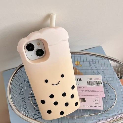 3D Cute Animal Cartoon Silicone Case for iPhone 678-11 12 13 14 15 16 Pro Max 17 - Picture 3 of 72
