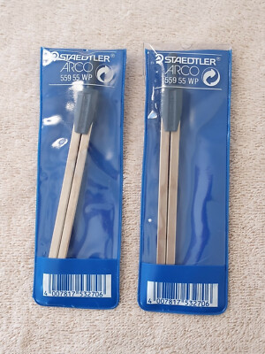 1 Pair(2) Staedtler Compass  559 55 WP Precision Metal Drafting tool