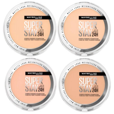 Maybelline Super Stay 24H Hybrid Powder Foundation 9g - Select Your Shade - New