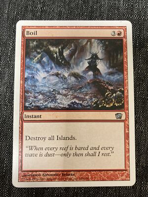 MTG Boil Eighth Edition Regular Uncommon NM | eBay MTG Boil Eighth Edition Regular Uncommon NM | eBay