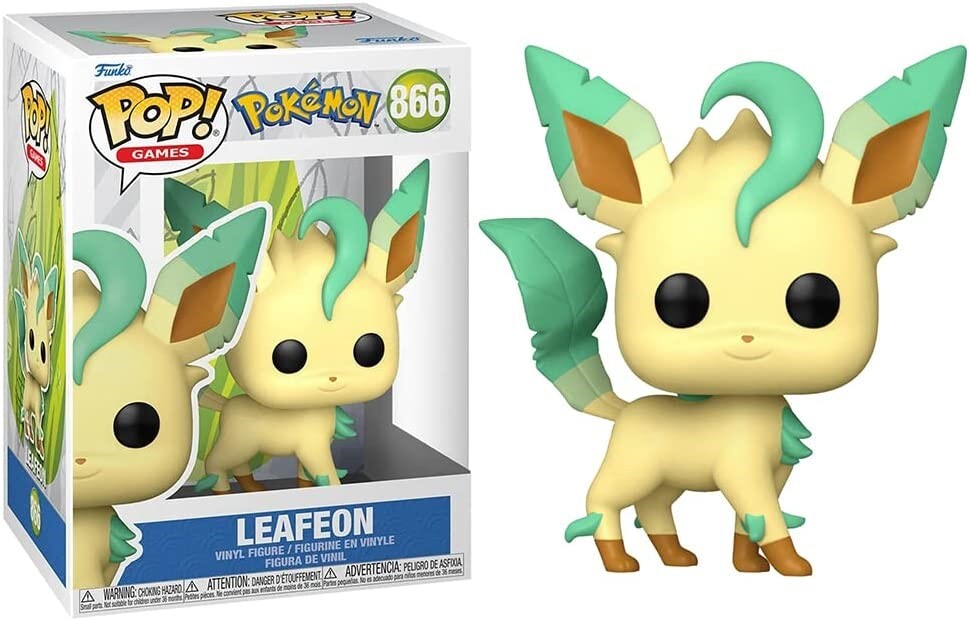 En Oferta Funko - Juegos Pop: Pokémon - Leafeon Totalmente Nuevo En Caja
