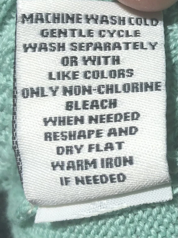 Womens Petite size PL Studio Works Petite Mint Green Sweater NWT - Image 4 of 4