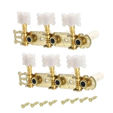 1 Pair Classical Guitar String Tuning Pegs Tuners Tuning Keys Machine Heads