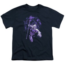 Aquaman Movie Kids T-Shirt Villain Ocean Master Navy Tee