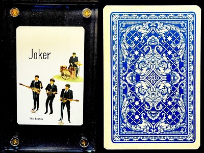 rare playing cards ebay 1964 HIGH GRADE THE BEATLES JOKER Historic RARE Playing Cards Netherlands  Stars