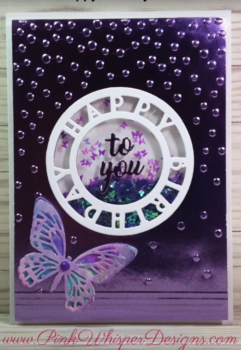 Sizzix Impresslits Happy Birthday set #663212 Retail $12.99