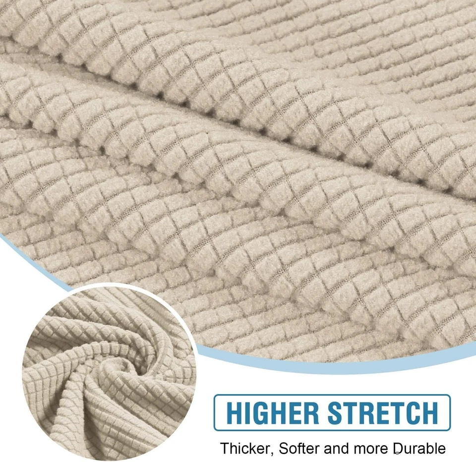 Fundas de cojín de respaldo Fundas de cojín seccionales para sofá seccional S Foto 3 de 4