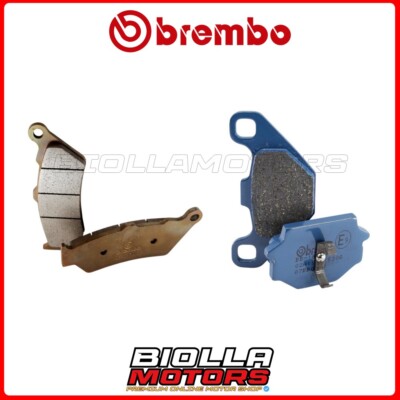 BREMBO APRILIA STARCK 650 1996 FRONT + REAR BRAKE PAD KIT [59 - 