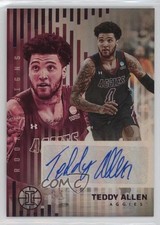 2022-23 Chronicles Draft Picks Illusions Rookie Signs Pink Teddy Allen Auto b6y