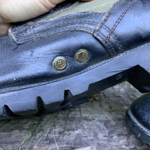 US Vietnam Era Jungle Boots Combat Size 11 Dated 3 67 Green Ro-Search VTG - Picture 6 of 10