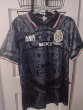 BRAND NEW BLACK JERSEY MEXICO 1998 Size M ABA. Sports