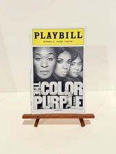 The Color Purple April 2016 Broadway Playbill (Cynthia Erivo, Jennifer Hudson)