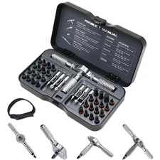 40 In 1 Magnetic Ratchet Screwdriver Set, Multifunctional Diy Ratchet Mini Sc...