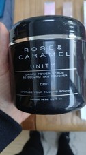 ROSE AND CARAMEL Unity Excel Power 60 Second Tan Remover Body Scrub 440ml *NEW*