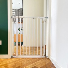BalanceFrom Walk Thru Safety Gate, Fits 29.1-33.8" Openings, 36 Tall, White
