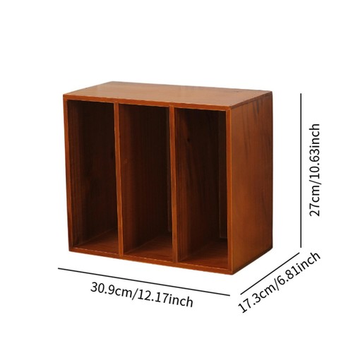 Book Holder Cosmetics Holder Vertical Magazine Rack for Home Study Envelope - Picture 4 of 7