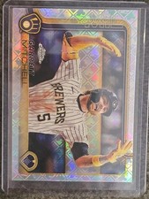 2025 Topps Chrome Logofractor Garrett Mitchell Milwaukee Brewers #28