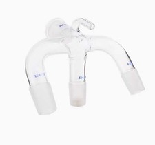 24# Borosilicate Three-pronged Vacuum Receiving Tube Lab Distillation Receiver