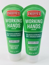 2-Pack O Keeffe s Working Hands Cream 3oz Hand Cream New No Box