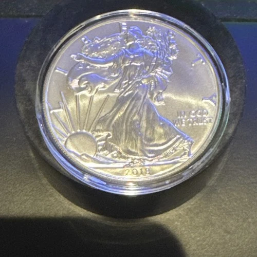 2018 American Eagle 1 oz Silver Coin .999 U.S. Mint BU