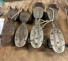 2 Pair Vintage Adjustable Metal Roller Skates 1 Chicago Pat 1910193 1 Unbranded