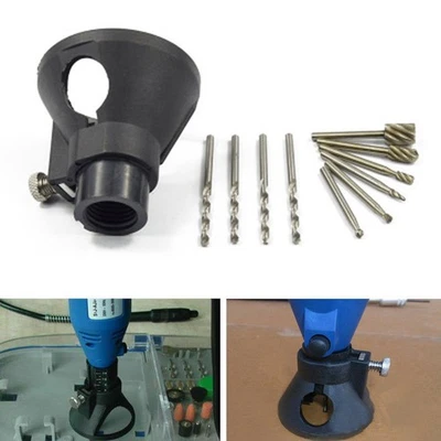 Multifunction Cutting Guide Attachment Router Drill Bit for Dremel Rotary Tool